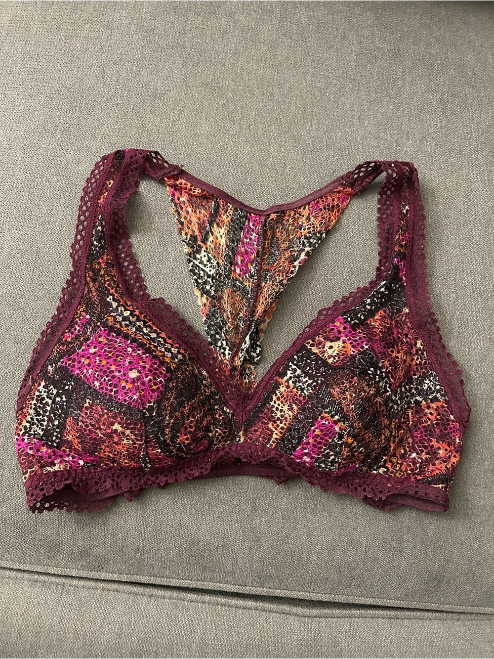 Victoria’s Secret PINK Bralette Racerback Lightly Lined